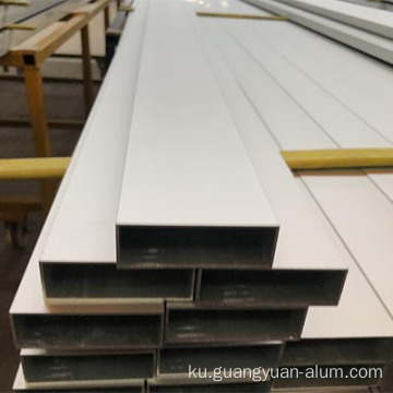 Profîla Tube Square Square Aluminium Extrusion